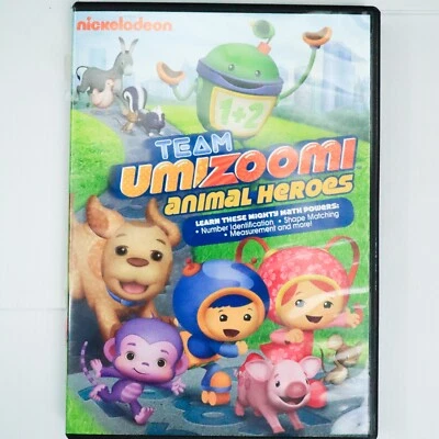 Team Umizoomi: Animal Heroes (DVD, 2013) Kids Educational Animation TV Series - Image 1 of 4