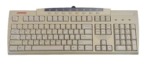 Compaq KB-9963 PS/2 Keyboard QWERTY English 122659-006 Vintage 1997 - Picture 1 of 3
