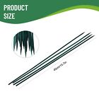 Wooden Plant Stake 20Pcs Accessories Canes For Flowers Garden Green Durable