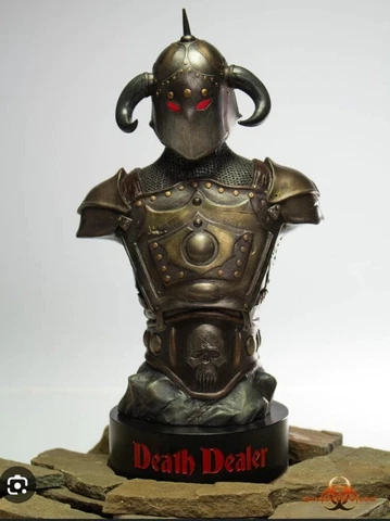 Frank Frazetta Death Dealer Bust Quarantine Studio 907238 Sealed Inside Cover
