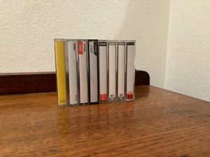 8 Retro Blank Tape Cassettes Job Lot of Audio Music Tapes - Sony TDK Memorex - Picture 1 of 17