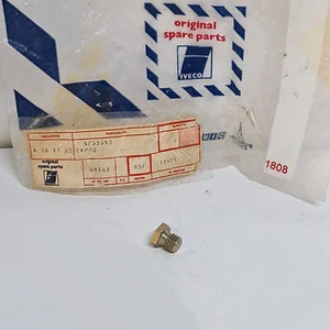 TAPPO CHIUSURA M10X1.5 FIAT IVECO 320.45 6X6 ORIGINALE 4753563 - Photo 1/7