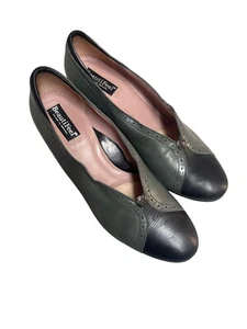 Beautifeel Pumps Claudia EU 42 US 11-11.5 Black Gray Soft Leather Heels - Picture 1 of 15
