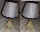 Coppia abat jour in onice vintage Table lamp paire lampes