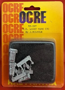 Ral Partha OGRE Miniatures 93-027 P.E. Light Tank (3) (Mint, Sealed) - Picture 1 of 2