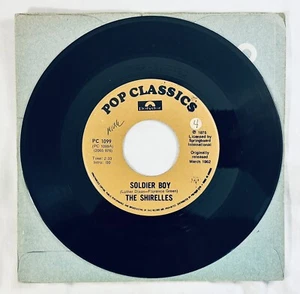 The Shirelles (Soldier Boy/A Thing Of The Past) 7" [Polydor, 1975, Canada] VG - Picture 1 of 12