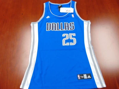 CAMISETA MUJER ADIDAS NBA DALLAS MAVERICKS AZUL CHANDLER PARSONS TALLA M Foto 1 de 4