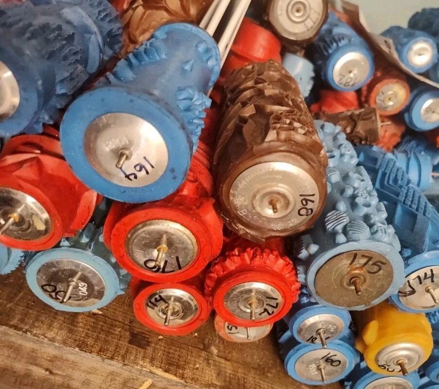 ROLLOS DE PINTURA ESTAMPADOS VINTAGE DE 6" PLANTILLA DE ESTAMPADO DE CERÁMICA MUCHOS PARA ELEGIR Foto 1 de 1