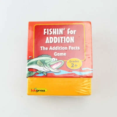 Addition Math Facts Flashcards - Fishin' For Addition Game - Grade 2 - Homeschoo - Image 1 of 4