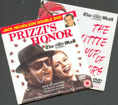PRIZZI'S HONOR + THE LITTLE SHOP OF HORRORS - 2 PROMO DVDs: JACK NICHOLSON - Image 1 of 3