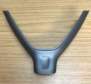 Genuine OEM Porsche 911 997 987 steering wheel lower trim. Silver grey. 9C2 - Picture 1 of 7