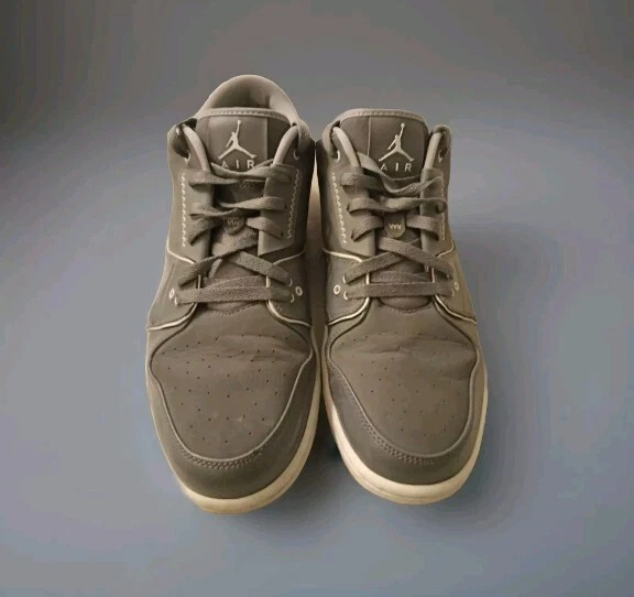 Jordan 1 Flight 2 Bajo Cuero y Gamuza Gris Fresco Foto 1 de 4