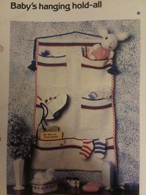 Baby's Hanging Hold-All crochet PATTERN INSTRUCTIONS FREE SHIPPING - Image 1 of 2