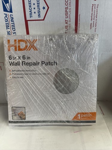 (Lot Of 13) HDX 6 in. x 6 in. Drywall Wall Repair Patch | eBay