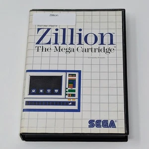 Zillion Sega - Sega Master System - Missing Manual - Tested Authentic - Picture 1 of 6