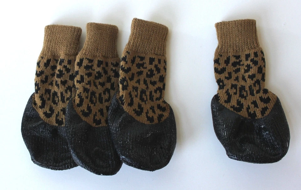 USA SELLER Pet WaterProof Rain Shoes Boots Socks Non-slip Rubber SMALL & BIG Dog - Image 1 of 4