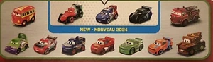2024 SERIES 4 DISNEY PIXAR CARS Mini Global Racers Cup (GRC) Complete 12 Car Set - Picture 1 of 24