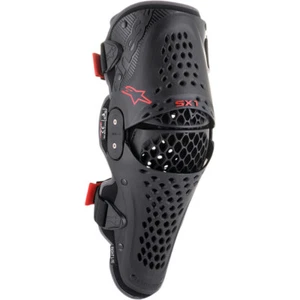 Alpinestars SX-1 v2 Knee Protectors (Black / Red) L/XL - Picture 1 of 2