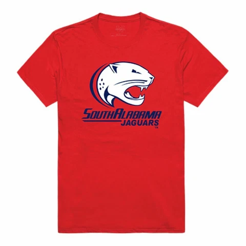 University of South Alabama Jaguars Freshman T-Shirt Red Cover