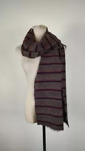 MISSONI SCIARPA LANA DONNA WOOL SCARF TARTAN WOMAN MADE IN ITALY CASUAL VINTAGE - Photo 1 sur 7