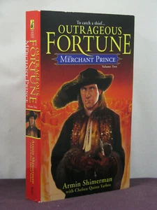 1st,signed by authors,Merchant Prince 2:Outrageous Fortune by Armin Shimerman+ - Picture 1 of 3
