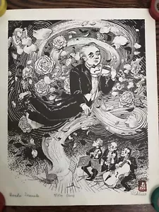 1979 Vtg Hayden Serenade By Artist R L Shell Original Woodblock Print Signed - Picture 1 of 7