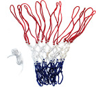 Netball net 3mm twine made in Britian. Blue White and Red