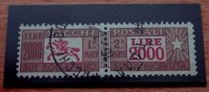 ITALY 2000 LIRE PARCEL POST SASSONE #103 USED AND IN MINT CONDITION - Picture 1 of 1