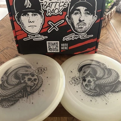 Discraft MEGA GLO Luna 175g - Luna Battlepack ¡¡MEGA GLO EXCLUSIVO!! (¡1 de 250!) Foto 1 de 2