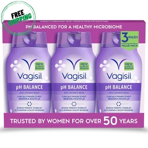 Damenwäsche für Intimbereichshygiene, pH-Balance, hypoallergen, 3 Stück 12 Unzen - Bild 1 von 6