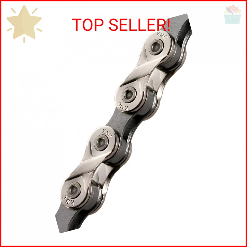 Cadena KMC 8SP X8-plata/gris - X8,93 Foto 1 de 2