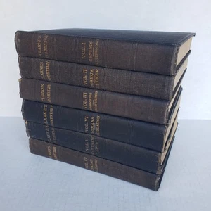 Vintage Clarke's Commentary Of The Bible Complete HC Set Vols 1-6 Adam Clarke - Picture 1 of 7