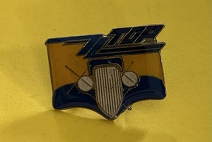 "Pin de solapa vintage ZZ Top años 80 concierto banda de rock metal pinback 1""" - Imagen 1 de 2