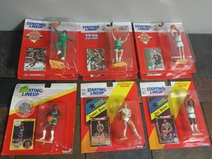 🏀 Menge (9) Kenner Startaufstellung NBA Boston Celtics Spielzeug Actionfiguren - Bild 1 von 14