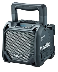 Makita Rechargeable Speaker (Black) USB Memory Compatible with LCD Panel MR202B - Picture 1 of 6