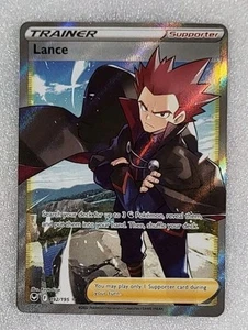Lance 192/195 NM/M Sw&Sh Silver Tempest Full Art Trainer Pokémon TCG - Imagen 1 de 2