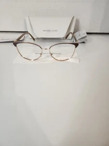 New Authentic MICHAEL KORS Gold Glasses - Picture 1 of 7