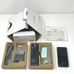 SHARP AQUOS KEITAI SH-N01 Black Flip Phone SIM Free Sbloccato Android... - Foto 1 di 15