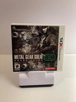 Metal Gear Solid 3D: Snake Eater (Nintendo 3DS, 2012) CIB Completo PROBADO Foto 1 de 4