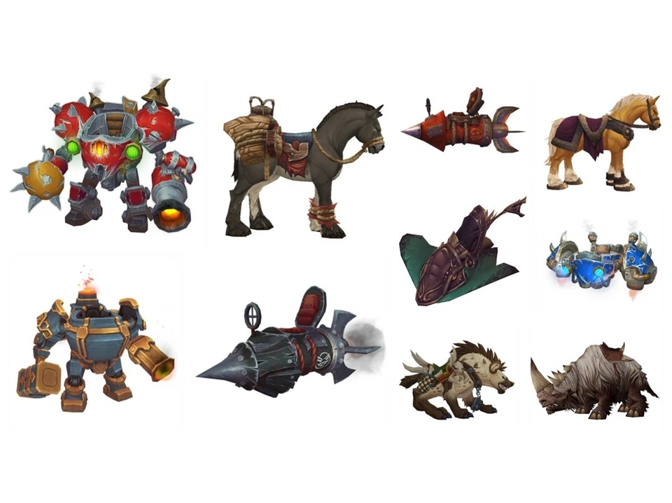 World of Warcraft (WoW) Retail Mounts - Image 1 of 1