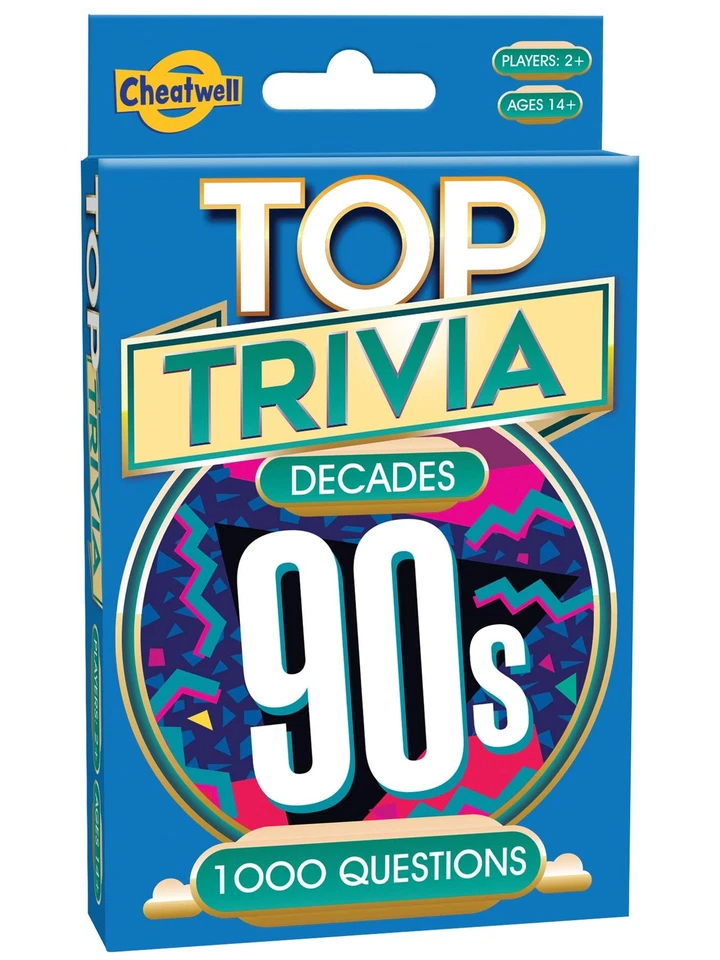 Cheatwell Games Top Trivia 90s - Imagen 1 de 4