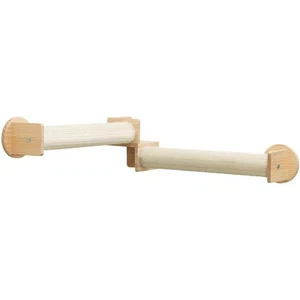Wall Mount Cat Sisal Scratching Post System, 2 Connecting Posts for Corner Path - Picture 1 of 5