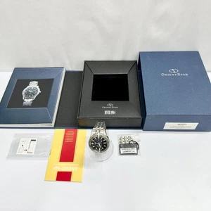 Orient Star Diver RK-AU0501B 1964 SS AT schwarzes Zifferblatt 3 zusätzliche Glieder mit Box, Papier - Bild 1 von 13