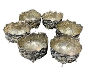 Vintage Canada Birks Silver Open Salt Cellars, Set of Six - Picture 1 of 7