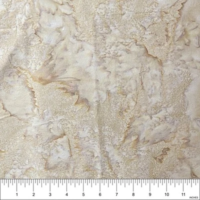 Batik Sage Green Watercolor by Hoffman Cotton Fabric for Quilt, Sew | 35"x44" - Image 1 of 2