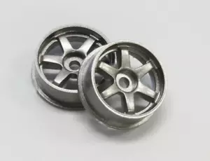 Llanta 17 delantera y trasera gris metalizada 2 piezas dNano Kyosho DNH-001GM-17 - Imagen 1 de 2