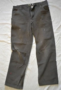 Pantalones Mountain Hardwear Para Hombre 36x31 Drab Verde Lona Algodón Envejecido - Imagen 1 de 3