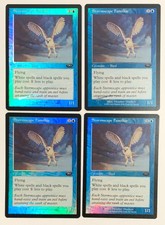 MTG STORMSCAPE FAMILIAR (FOIL) (X 4 Play Set) Planeshift unplayed (OldManMTG 001