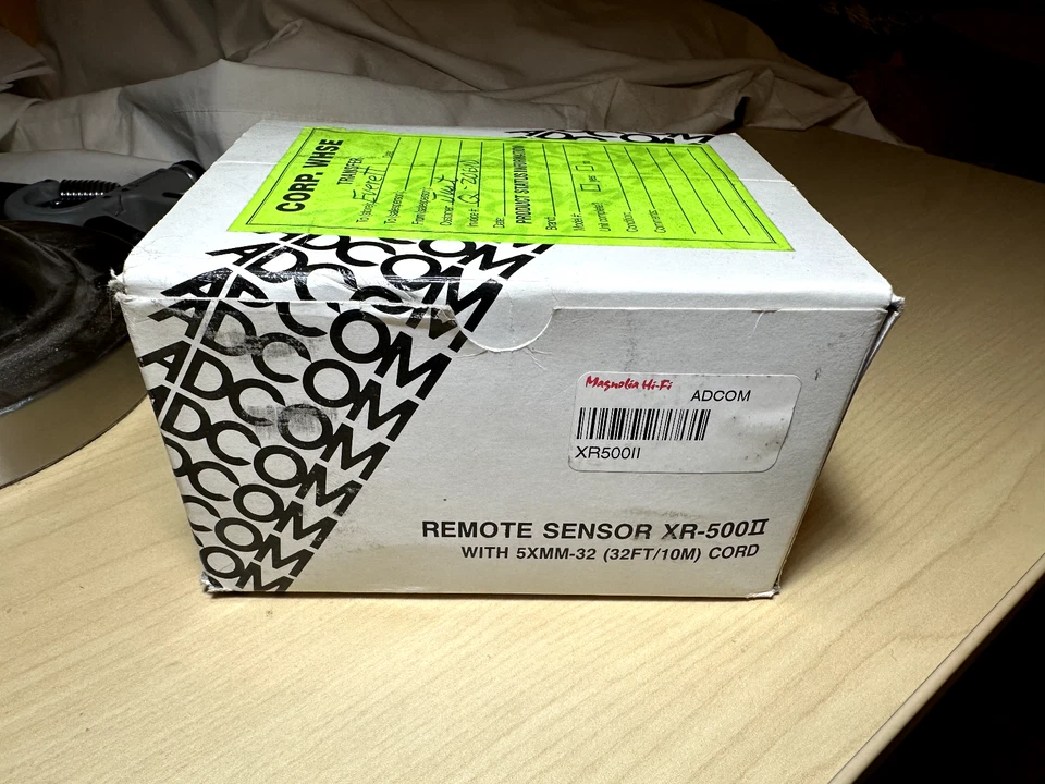  ADCOM XR-500II NEW ORIGINAL  REMOTE SENSOR AND CABLE FOR GFB-800 GTP-500  - Image 1 of 4