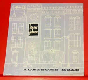 Lonnie Johnson Lonesome Road Album Cover Art PICTURE / PRINT 12" x 11.5" Blues - Picture 1 of 3